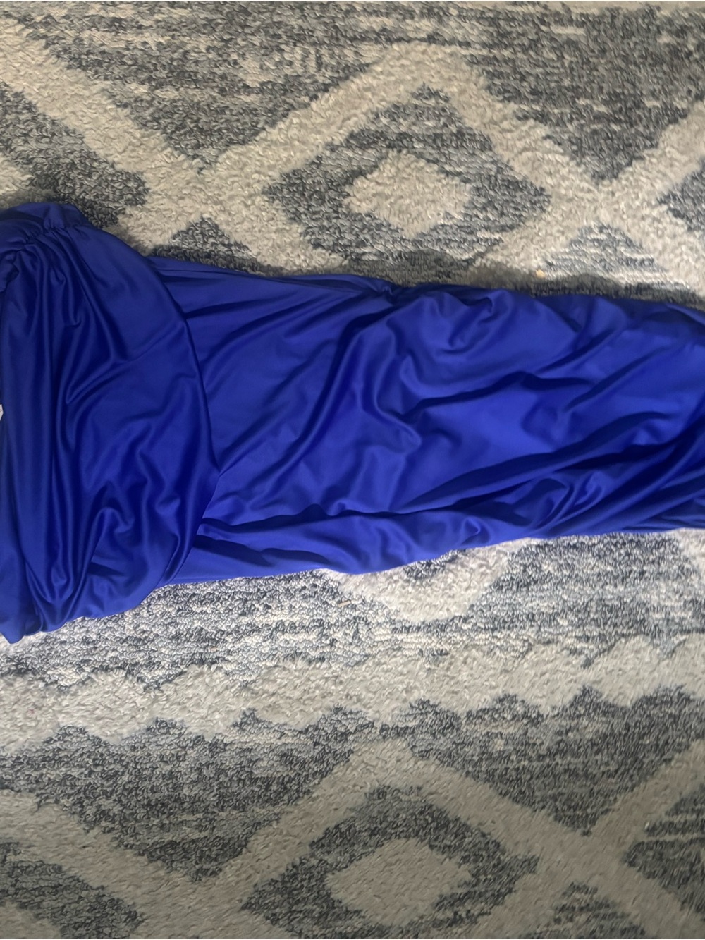 RACHEL Rachel Roy Royal Blue One-Piece Bodysuit